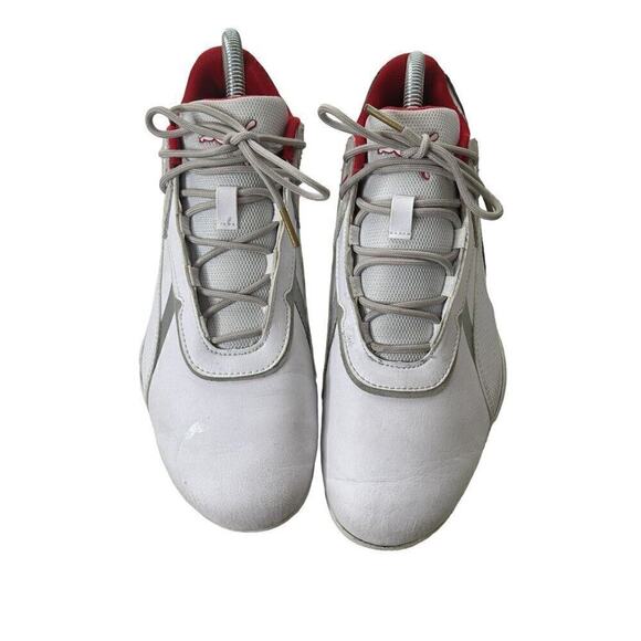 Puma Ferrari Men\'s R Cat Machine White Red Driving F1 Racing Shoes Size 8 main image 6